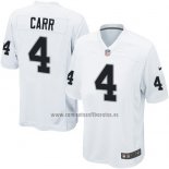Camiseta NFL Game Nino Las Vegas Raiders Carr Blanco