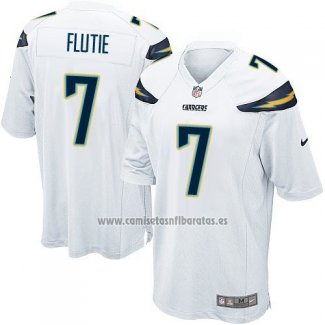 Camiseta NFL Game Nino Los Angeles Chargers Flutie Blanco