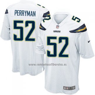 Camiseta NFL Game Nino Los Angeles Chargers Perryman Blanco