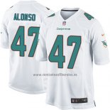 Camiseta NFL Game Nino Miami Dolphins Alonso Blanco