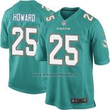 Camiseta NFL Game Nino Miami Dolphins Howard Verde