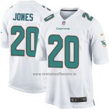 Camiseta NFL Game Nino Miami Dolphins Jones Blanco