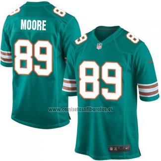 Camiseta NFL Game Nino Miami Dolphins Moore Verde Oscuro