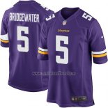 Camiseta NFL Game Nino Minnesota Vikings Briogewater Violeta