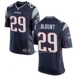 Camiseta NFL Game Nino New England Patriots Blount Negro