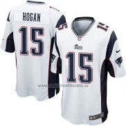 Camiseta NFL Game Nino New England Patriots Hogan Blanco