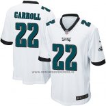 Camiseta NFL Game Nino Philadelphia Eagles Carroll Blanco