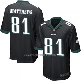 Camiseta NFL Game Nino Philadelphia Eagles Matthews Negro