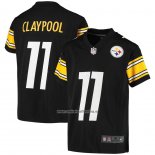 Camiseta NFL Game Nino Pittsburgh Steelers Chase Claypool Negro