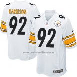 Camiseta NFL Game Nino Pittsburgh Steelers Harrison Blanco