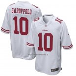Camiseta NFL Game Nino San Francisco 49ers Jimmy Garoppolo Blanco