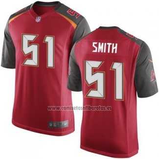 Camiseta NFL Game Nino Tampa Bay Buccaneers Smith Rojo