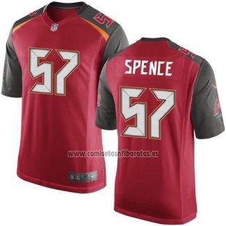 Camiseta NFL Game Nino Tampa Bay Buccaneers Spence Rojo2