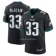Camiseta NFL Game Philadelphia Eagles Cooper DeJean 2024 NFL Draft Alterno Negro