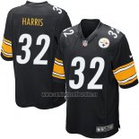 Camiseta NFL Game Pittsburgh Steelers Harris Negro