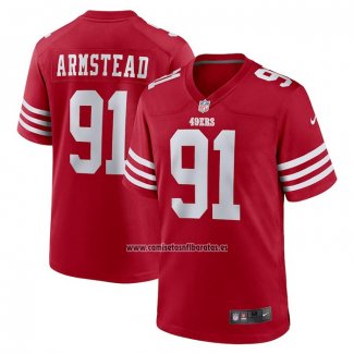 Camiseta NFL Game San Francisco 49ers Arik Armstead Rojo