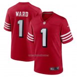 Camiseta NFL Game San Francisco 49ers Jimmie Ward Alterno Rojo