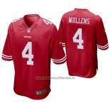 Camiseta NFL Game San Francisco 49ers Nick Mullens Rojo