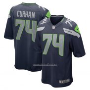 Camiseta NFL Game Seattle Seahawks Jake Curhan Azul