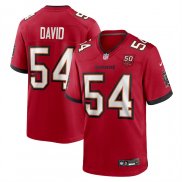 Camiseta NFL Game Tampa Bay Buccaneers Lavonte David 50th Anniversary Rojo