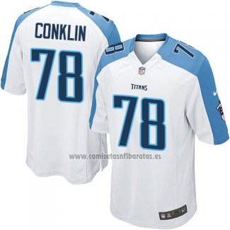 Camiseta NFL Game Tennessee Titans Conklin Blanco