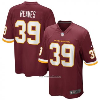 Camiseta NFL Game Washington Commanders Jeremy Reaves Rojo