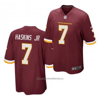 Camiseta NFL Game Washington Commanders Dwayne Haskins Jr. Rojo