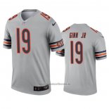 Camiseta NFL Legend Chicago Bears Ted Ginn Jr Inverted Gris