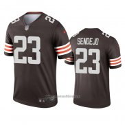 Camiseta NFL Legend Cleveland Browns Andrew Sendejo Marron