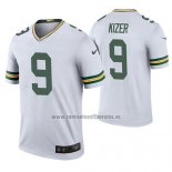 Camiseta NFL Legend Green Bay Packers Deshone Kizer Blanco Color Rush