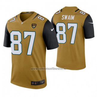 Camiseta NFL Legend Jacksonville Jaguars Geoff Swaim Oro Color Rush