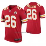 Camiseta NFL Legend Kansas City Chiefs Damien Williams Rojo Color Rush