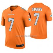 Camiseta NFL Legend Miami Dolphins Jason Sanders Naranja Color Rush