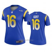 Camiseta NFL Legend Mujer Los Angeles Rams Jared Goff Azul