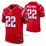 Camiseta NFL Legend New England Patriots Legend Obi Melifonwu Inverted Rojo