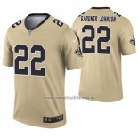 Camiseta NFL Legend New Orleans Saints 22 Chauncey Gardner Johnson Inverted Oro