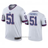 Camiseta NFL Legend New York Giants Kyler Fackrell Blanco Color Rush