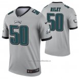 Camiseta NFL Legend Philadelphia Eagles Duke Riley Inverted Gris