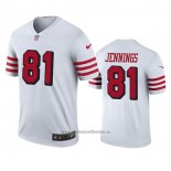 Camiseta NFL Legend San Francisco 49ers Jauan Jennings Blanco Color Rush