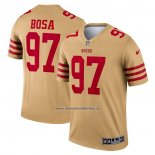 Camiseta NFL Legend San Francisco 49ers Nick Bosa Inverted Oro