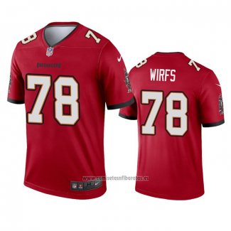 Camiseta NFL Legend Tampa Bay Buccaneers Tristan Wirfs Rojo