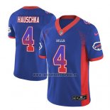Camiseta NFL Limited Buffalo Bills Steven Hauschka Azul 2018 Rush Drift Fashion