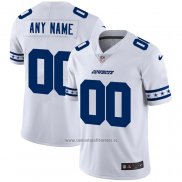 Camiseta NFL Limited Dallas Cowboys Personalizada Team Logo Fashion Blanco