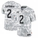 Camiseta NFL Limited Denver Broncos Patrick Surtain II 2024 Salute To Service Gris