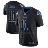 Camiseta NFL Limited Detroit Lions Marvin Jones Negro Color Rush 2018 Lights Out