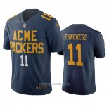 Camiseta NFL Limited Green Bay Packers Devin Funchess Ciudad Edition Azul