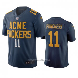 Camiseta NFL Limited Green Bay Packers Devin Funchess Ciudad Edition Azul