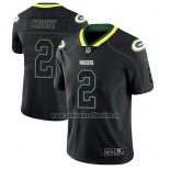 Camiseta NFL Limited Green Bay Packers Mason Crosby Negro Color Rush 2018 Lights Out