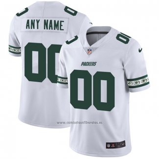 Camiseta NFL Limited Green Bay Packers Personalizada Team Logo Fashion Blanco