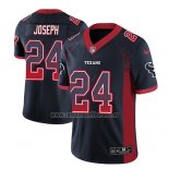Camiseta NFL Limited Houston Texans Johnathan Joseph Azul 2018 Rush Drift Fashion